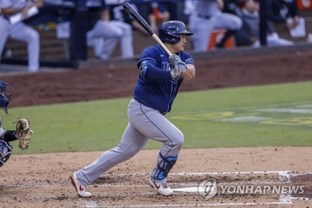미국 SI 기자 "최지만, ALCS서 MVP 받을 것"