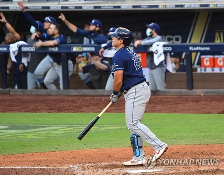 탬파베이 최지만, ALCS서 동점포 포함 4타석 4출루…팀은 패배