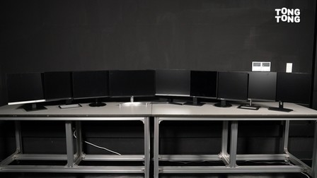 [통통TV] 블랙화면인데 얼룩덜룩?…PC용 모니터 9종 비교실험