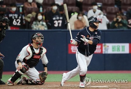 (LEAD) Bears squeeze past Wiz to open 2nd round in KBO postseason