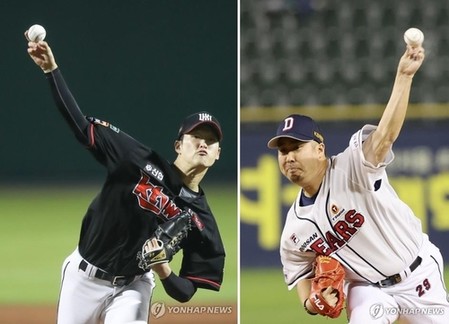 운명의 4차전…'잇는다' kt 배제성 vs '끝낸다' 두산 유희관