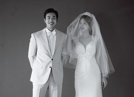 KIA 투수 임기영, 치어리더 김맑음씨와 백년가약