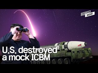 U.S. successfully intercepts and destroys mock ICBM, possibly targeting N.K. missile threats?