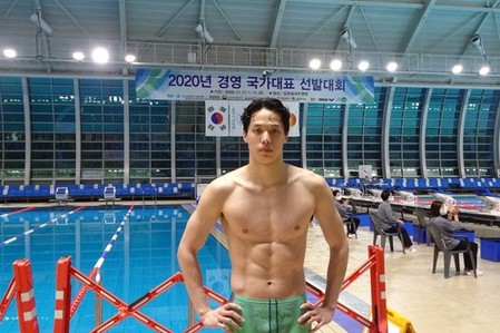 양재훈, 자유형 50ｍ에서도 한국신기록…'22초16'