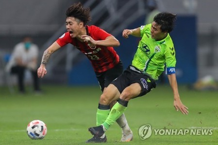 Jeonbuk's treble bid off to losing start at AFC Champions League