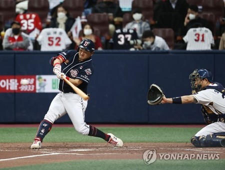 With back against wall in Korean Series, Bears' manager hoping bats will wake up