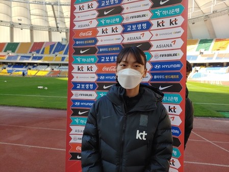 '리틀 여민지' 이은영 "민지 언니의 득점력을 배우고 싶어요"