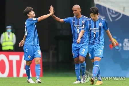 '김인성·주니오 골맛' 울산, 퍼스 2-0 격파…ACL 16강 '보인다'(종합)