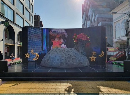 Special street project celebrating BTS singer Jin's birthday opens in Seoul