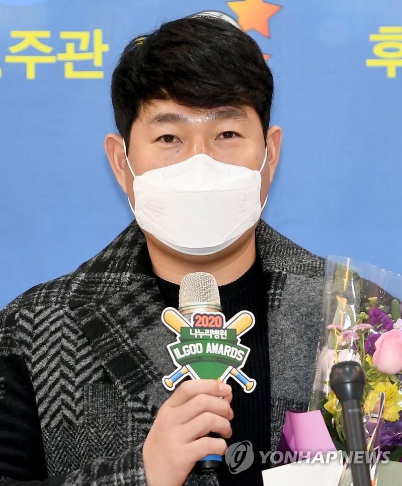 NC 포수 양의지, 골든글러브 역대 최다 99.4% 득표율