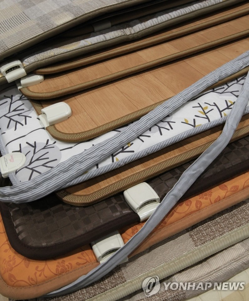 전기장판 사용 때 저온화상 주의보…매년 300여건 발생