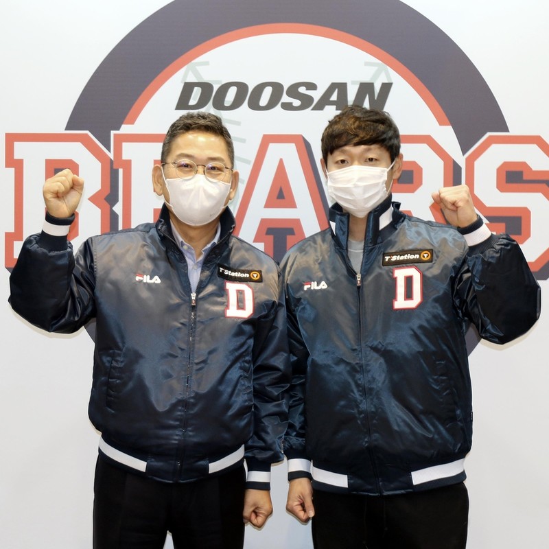 FA 정수빈, 6년 총액 56억원에 두산 잔류…"원클럽맨 될 것"