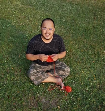 광주 다녀온 인도네시아 예술가 "뜨개질로 마법…한국 다 좋아"