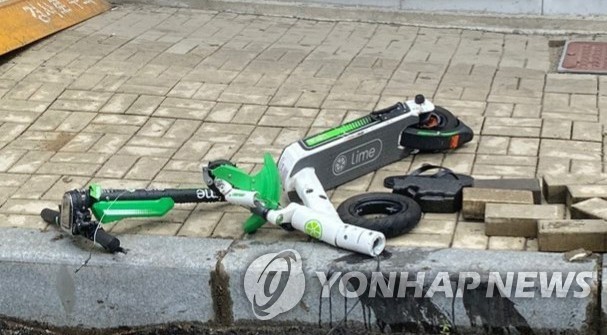 올해 전동킥보드 사고 135%↑…머리·얼굴 부상 많아