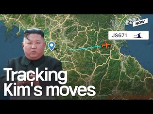 Kim Jong-un’s private plane spotted flying to east coast