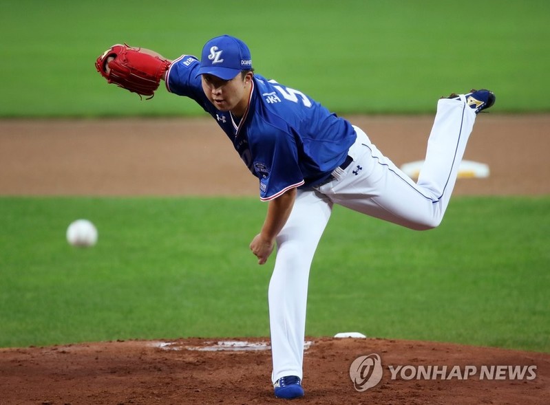 삼성 새 좌완 에이스 최채흥 "내년 160이닝 이상 던지고파"