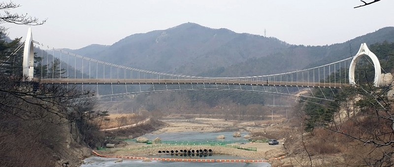 정읍시 구절초 테마공원에 '109ｍ 출렁다리' 조성