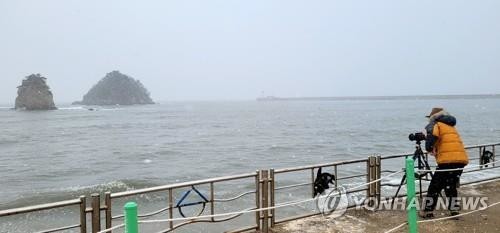 축제 취소에 한파·폭설…충남 서해안 해넘이 명소 '썰렁'