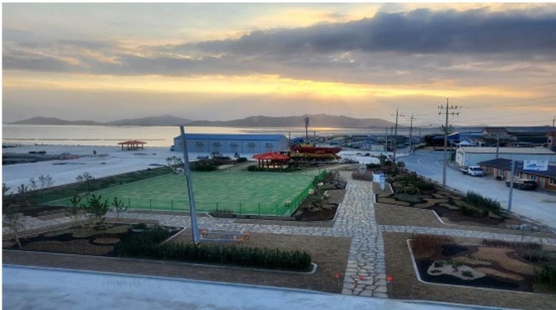 신안 전장포항 상습 침수 벗어났다…50억 들여 어항부지 높여