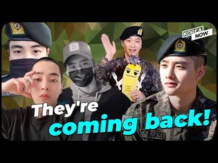 A-list celebrities to return to screen after completing mandatory military service