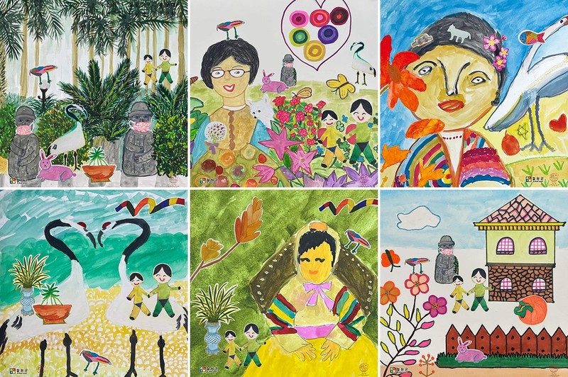 철원 시골 할머니들의 진솔한 삶 담은 그림, 작품이 되다