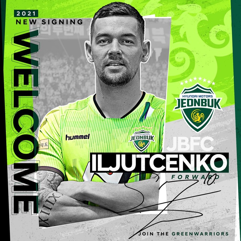 K League champions Jeonbuk acquire striker from rival club