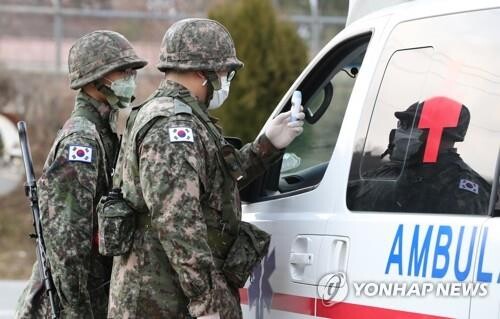 One Army official tests positive for new coronavirus