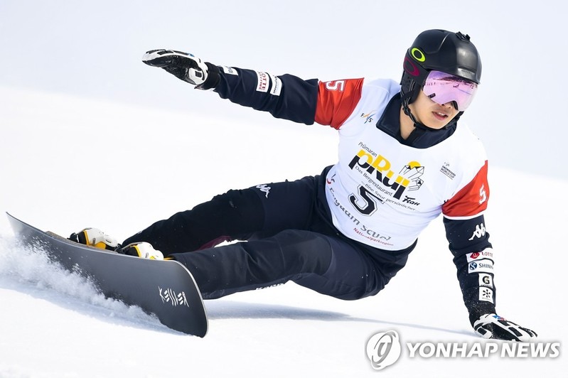 이상호, 스노보드 알파인 월드컵 러시아 대회 13위