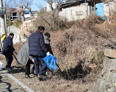 의령군, 설맞이 환경정비 추진