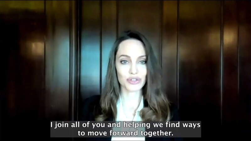 Angelina Jolie asks int'l community to avoid selfish behavior amid pandemic