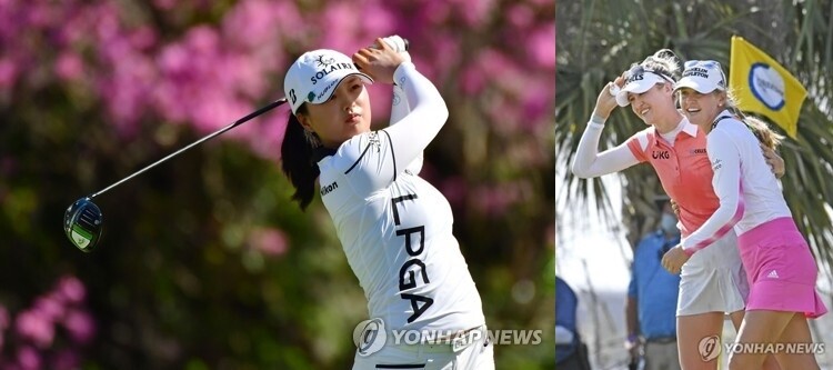 고진영, LPGA 최고 흥행카드 코르다 자매와 1·2R 동반 경기