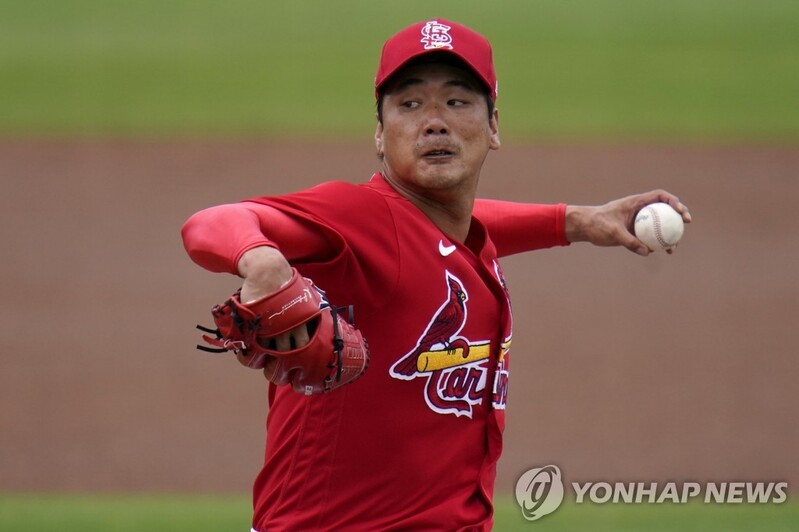 김광현, 9일 마이애미 상대로 MLB 시범경기 두 번째 등판