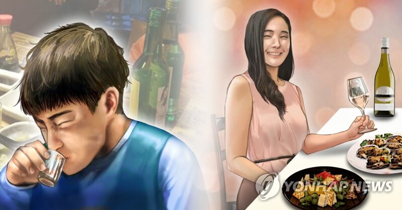 "혼술·홈술로 좀 적게 더 자주 마신다…월평균 9일 음주"