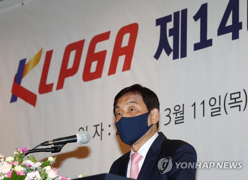 김정태 KLPGA 회장 "올해는 모든 대회 개최…연금 제도도 도입"