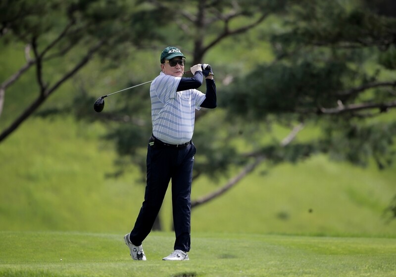 구자철 KPGA 회장, 시니어 대회에 선수로 출전…고 박승룡 추모