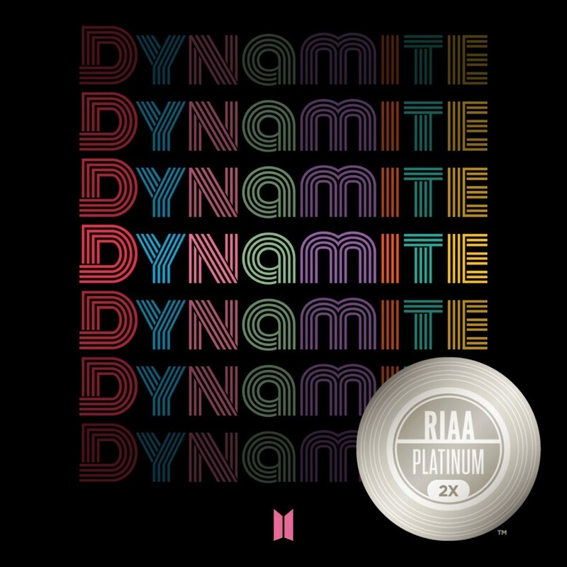 BTS earns double platinum in U.S. with megahit 'Dynamite'