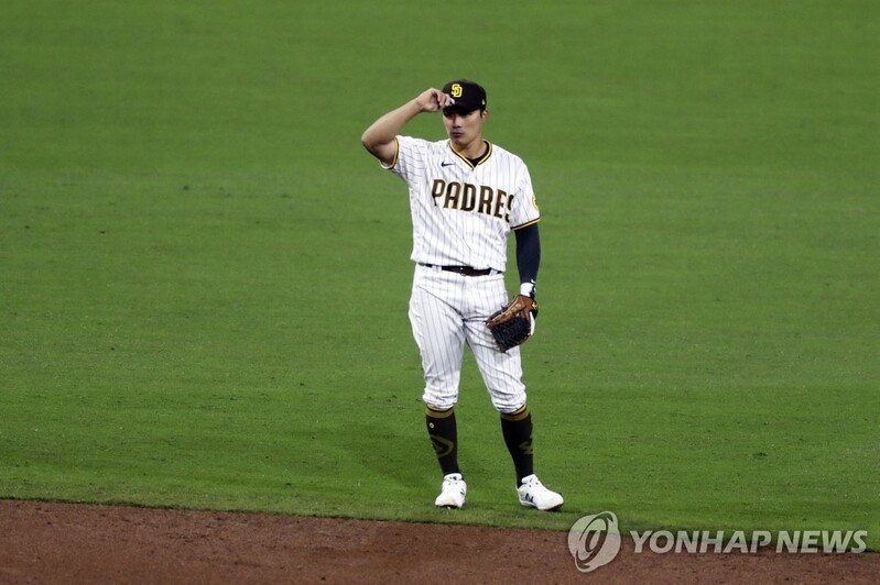 '3루수로 출전' 김하성, 3타수 무안타…타율 0.174