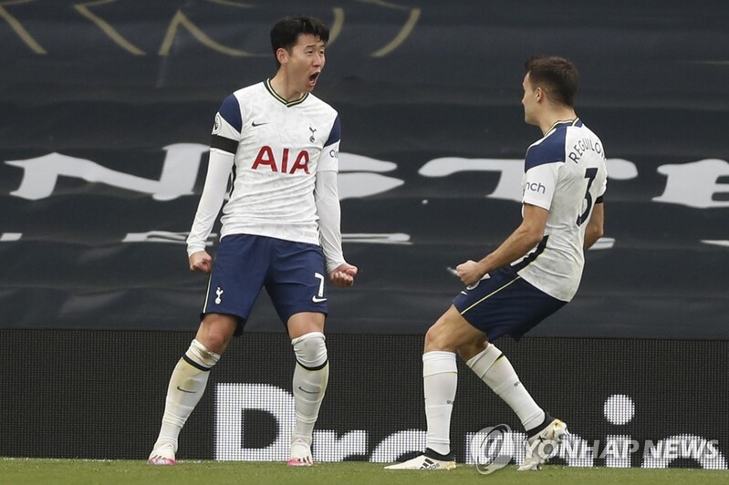 Tottenham's Son Heung-min ties Premier League career high with 14th goal of season