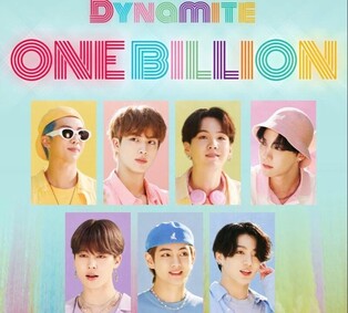 'Dynamite' becomes 3rd BTS video to top 1 bln views