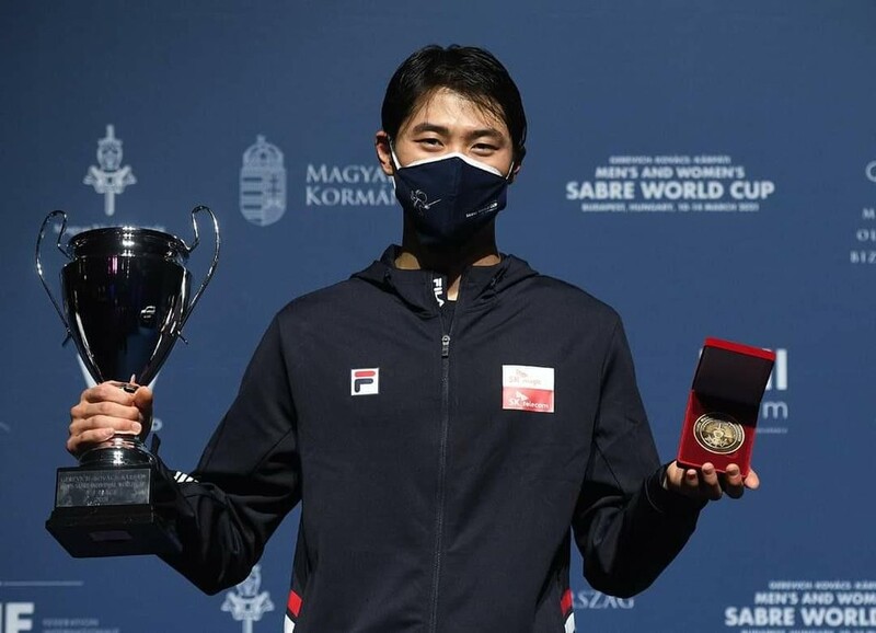 Olympic fencing gold medal hopeful recovering from COVID-19