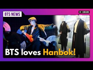 BTS Jimin’s “hanbok” up for auction & hanbok exhibition