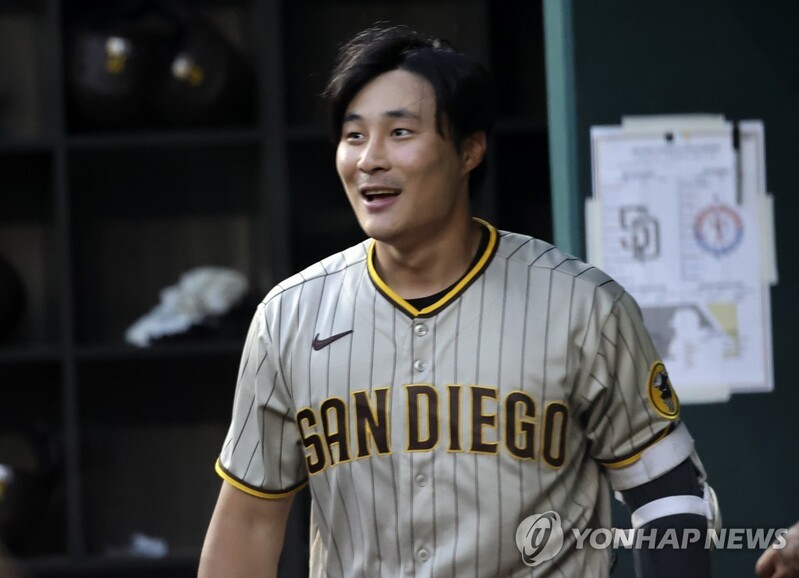 김하성, 닷새 만에 선발 출전해 1안타 1사구 멀티출루(종합)