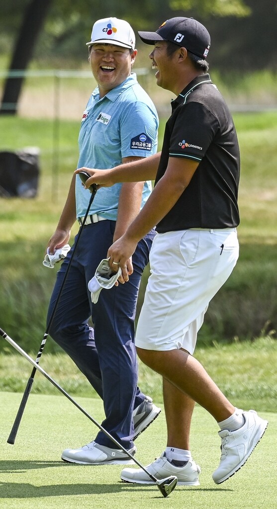 '짝꿍' 임성재·안병훈의 브로맨스 "내 파트너가 최고"