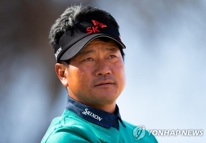 최경주 "강성훈이 같이 치자고 요청…기쁘고 영광이었다"