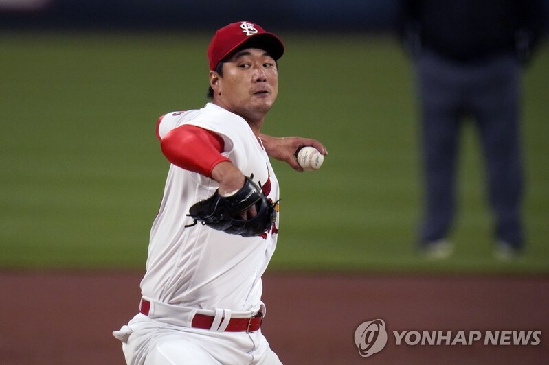 김광현, 메이저리그 데뷔 후 최다 8K…시즌 첫승 눈앞