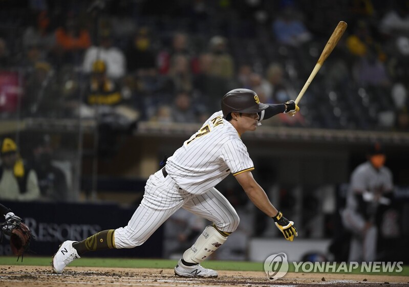 김하성 대타 삼진…샌디에이고, 다저스에 연장 역전승