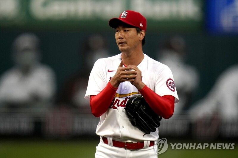 김광현, 5이닝 1실점 호투…불펜 난조로 시즌 2승 달성은 실패