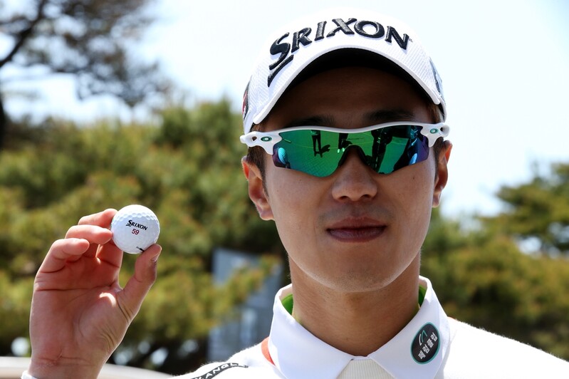 KPGA 투어 이창우, 생애 첫 홀인원…640만원 상당 의료기기 받아