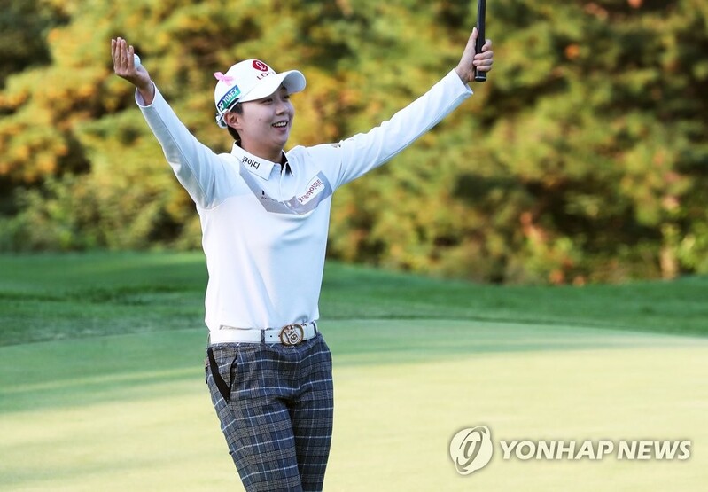 S. Korea's Kim Hyo-joo picks up 4th LPGA win in Singapore