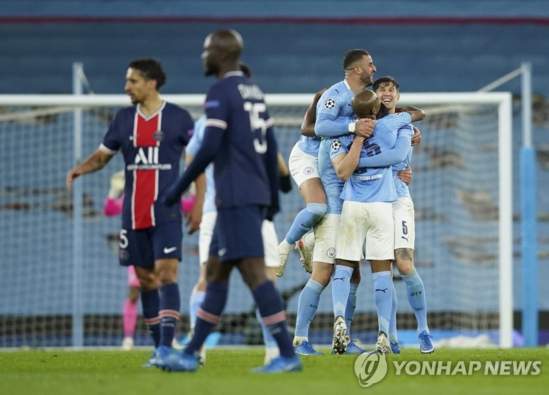 맨시티, PSG 잡고 사상 첫 UCL 결승 진출…'트레블' 정조준
